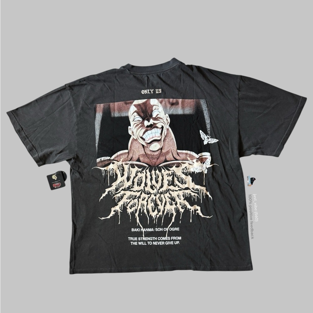 Darc Sport x Baki Son Of Ogre Jack Hammer Premium Tee OS 252/1000 Men’s 3XL NWT